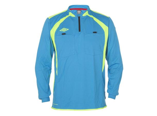 UMBRO Milton Ref. LS Jsy Turkis/Gul L Teknisk dommertrøye 